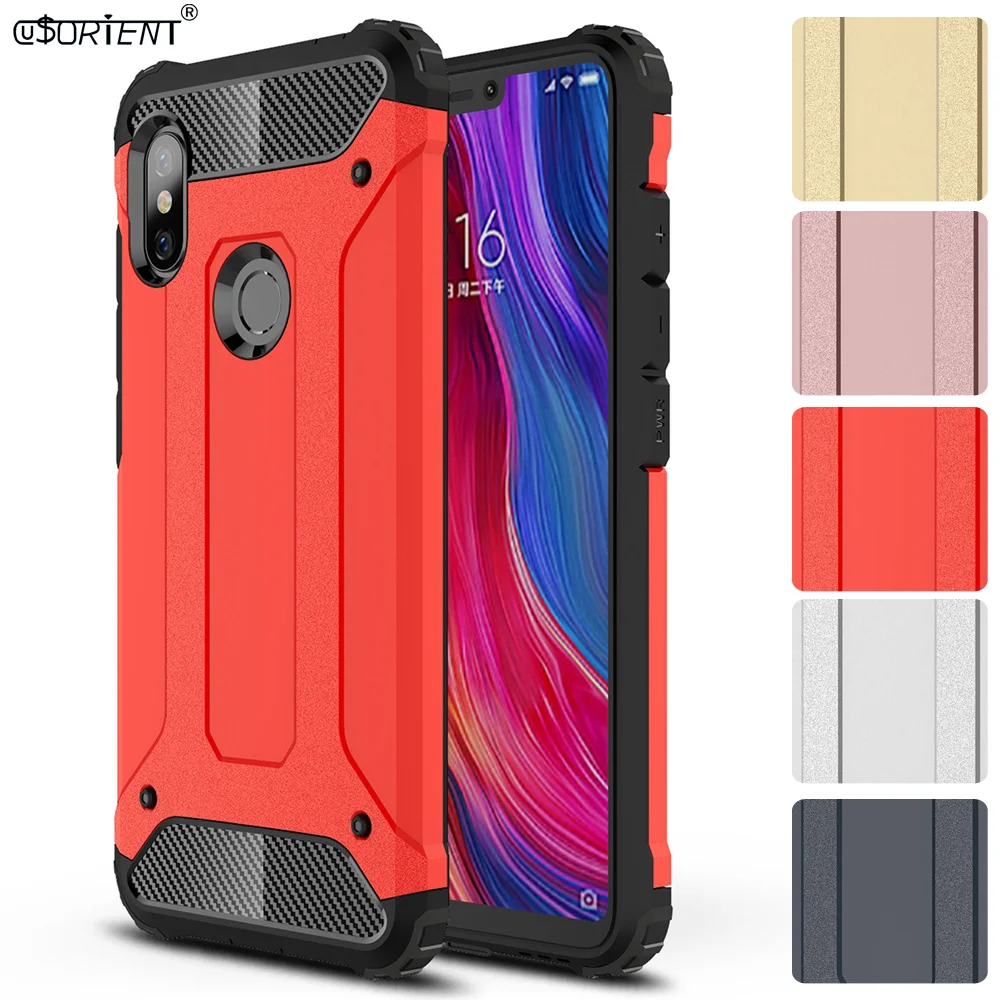 Противоударный чехол для Xiaomi Redmi Note 6 Pro 5 гибридный защитный с полным покрытием