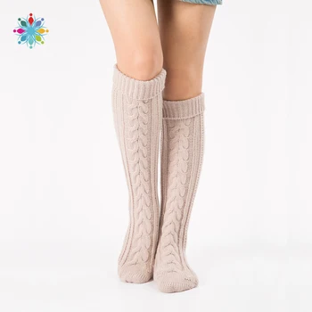 

2020 Fashion Women Girls Socks Warm Thigh High Over The Knee Socks Long Cotton Stockings Medias Sexy Socks Hot