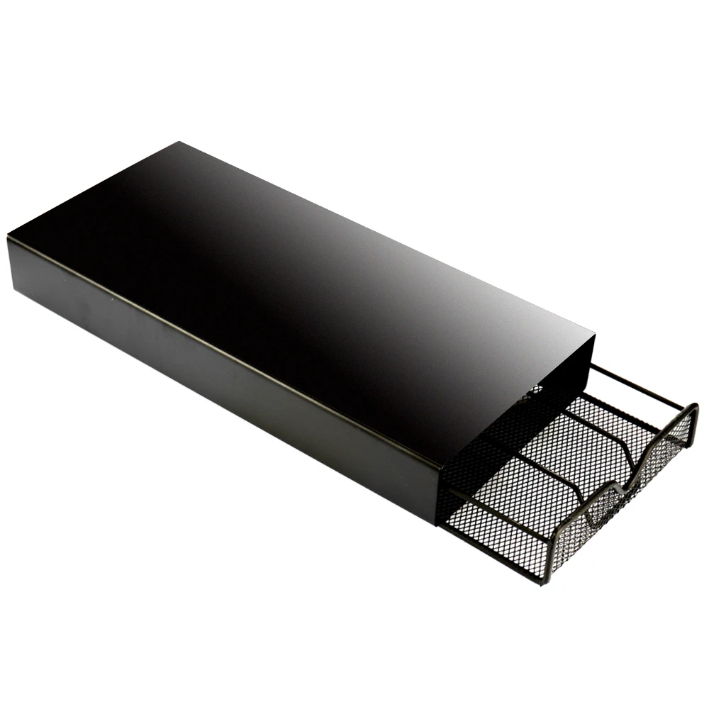 

Hot New Capsule Coffee Pod Holder Tower Stand Rack Storage Metal Shelve Drawer Storage Rack For Table Bedroom Living Room
