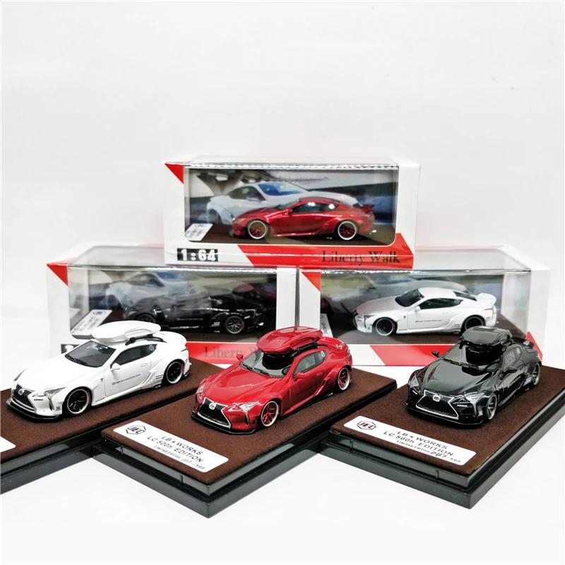

JEC 1:64 Liberty Walk LB Performance Lexus LB LC500 Resin Diecast Model Car