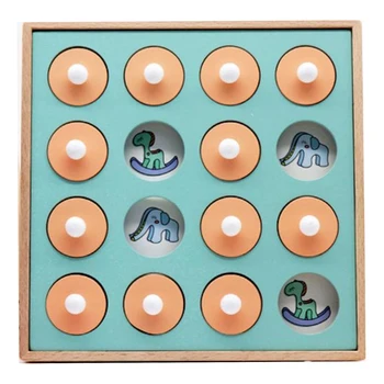 

Wooden Children's Memory Chess Intelligence Development Educational Early Education Toys