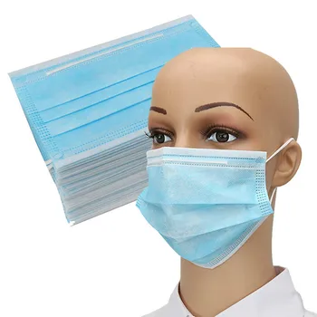 

Solid Color Disposable Dustproof Face Mouth Masks Anti 3-Ply PM2.5Anti Influenza Breathing Safety Masks Face Safety Mask