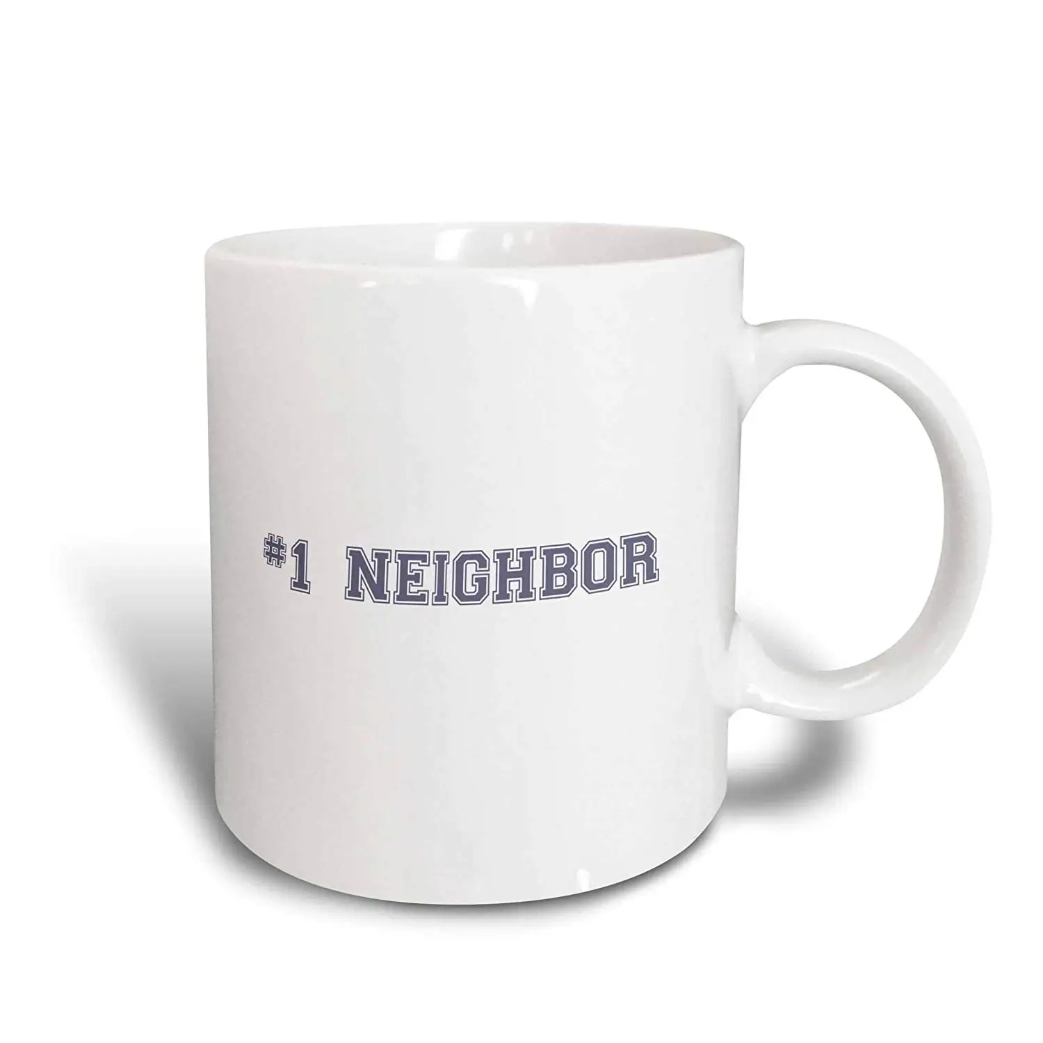 Gifts for Worlds Best and Greatest Neighbors in The Neighborhood Mug 11 oz Blue | Дом и сад