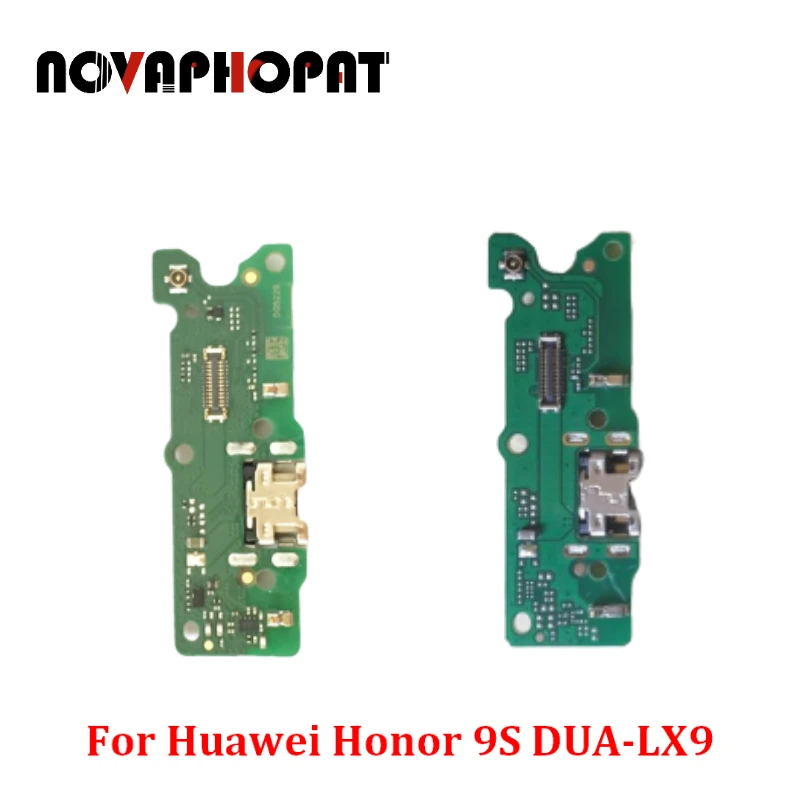 Novaphopat Charger Port Board For Huawei Honor 9S DUA-LX9 USB Dock Charging Connector Microphone Mic Flex Cable +tracking | Мобильные