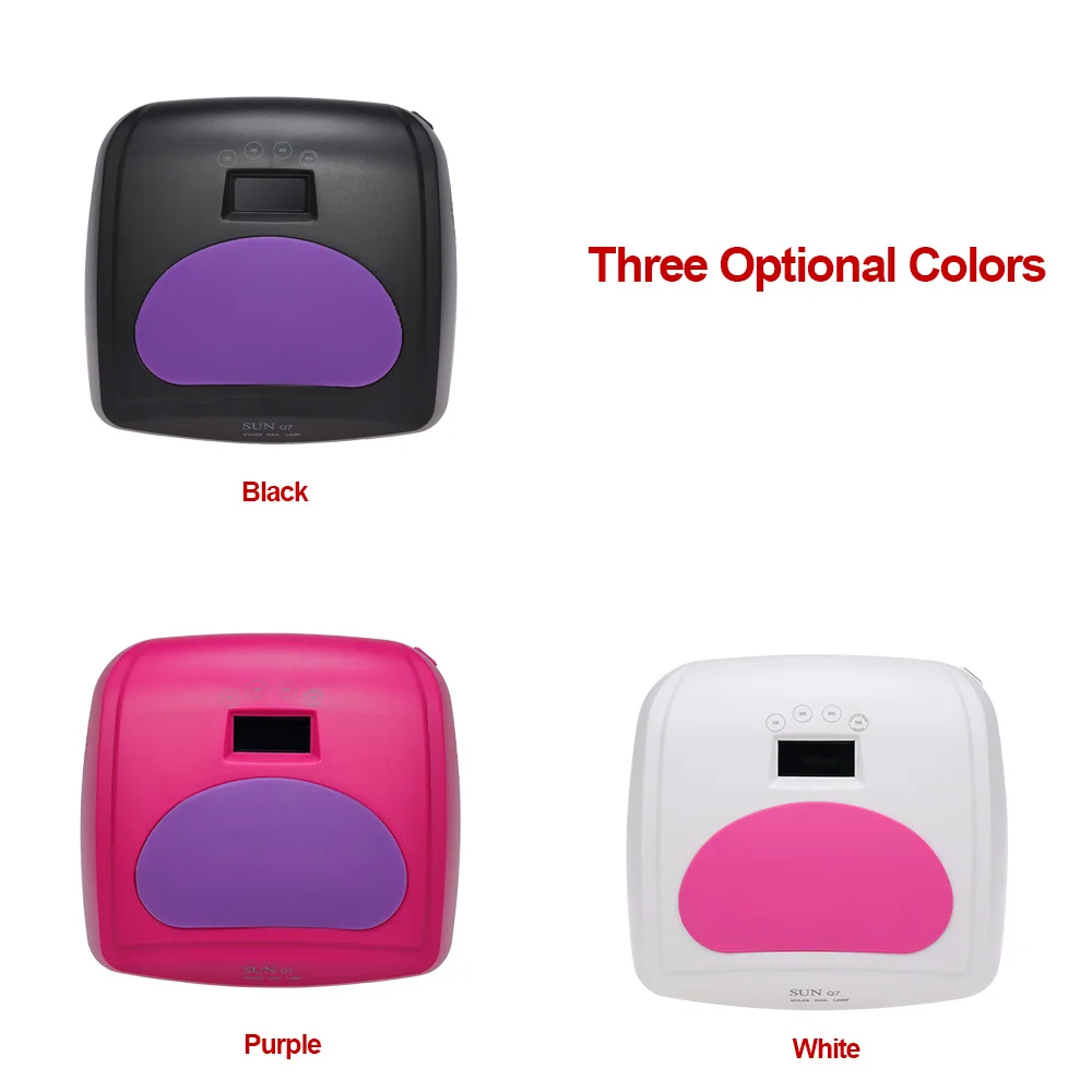 

48W SUNUV UV Lamp Nail Polish Dryer 24 LEDs Light 10S - 60S Drying Fingernail&Toenail Gel Curing Nail Art Dryer Manicure Machine