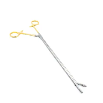 

Thomas A D'Amico biopsy forceps with ratchet oval ring jaws vats mics mis thoracoscopy thoracic thorat surgery instruments kits