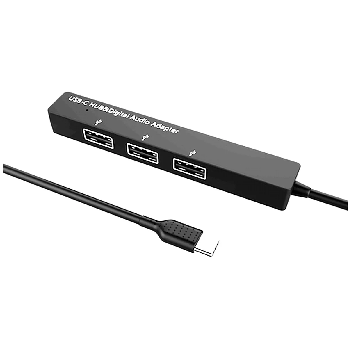 Type-C 3 × USB концентратор и цифровой аудио адаптер для мобильных телефонов MacBook PC