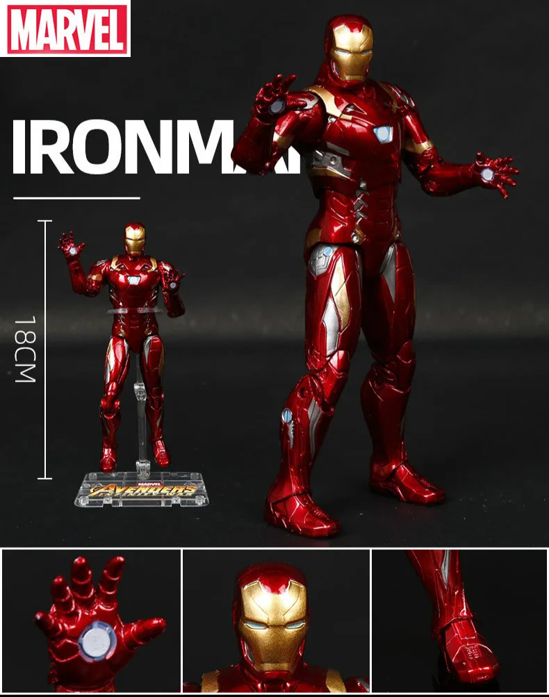 

Marvel Avengers Endgame Iron Man Spiderman Captain America Spider Ironman Thanos Thor Hulk Action Figure Toys for Children Boys