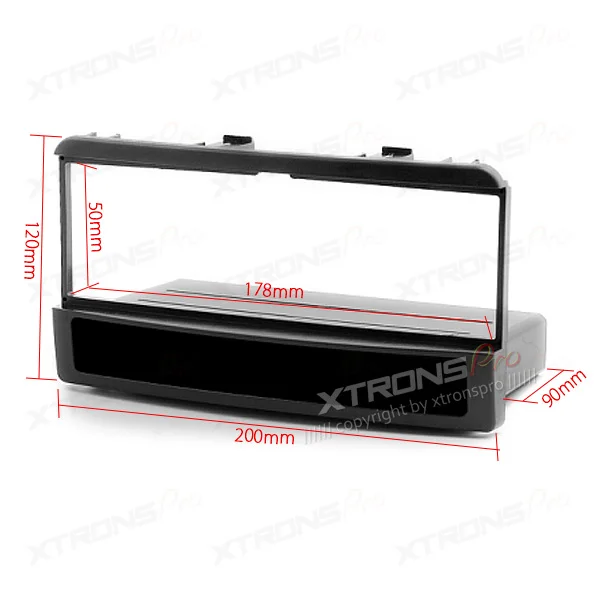 XTRONS 11-048 автомобильный аудио Dash комплект наборная доска для FORD Galaxy для Mondeo Cougar головное устройство установка фасции Лицевая панель 1 DIN