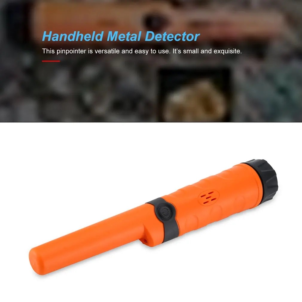 Handheld Pinpoint GP Hunter 360 Degree Detection Find Ring Detect Gold Metal Object Metal Detector Archaeological Treasure