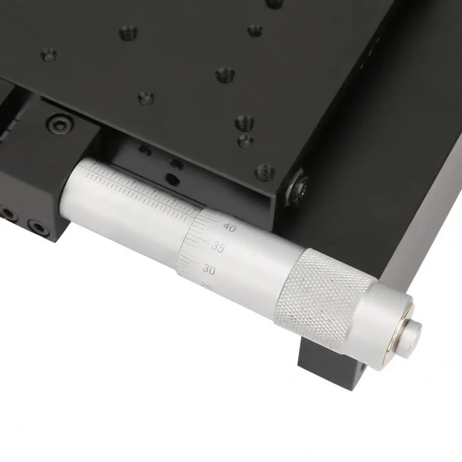 SEMZL100-AS Z микрометр ручной тонкой настройки поперечного ролика точность линейный предметодержатель 100*100 мм линейный подшипник