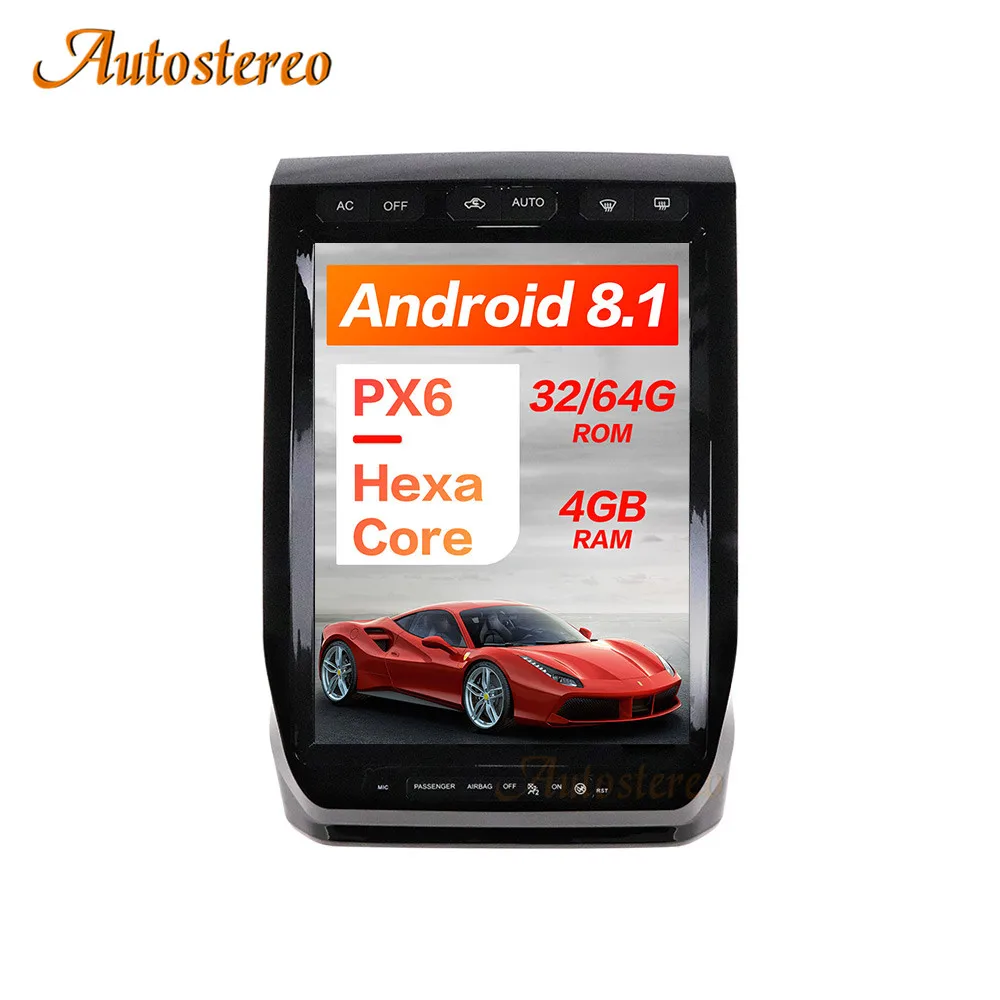 Android 8 Tesla стиль вертикальный экран автомобиля gps навигация для Ford Raptor F150+ Авто магнитофон мультимедиа плеер головное устройство