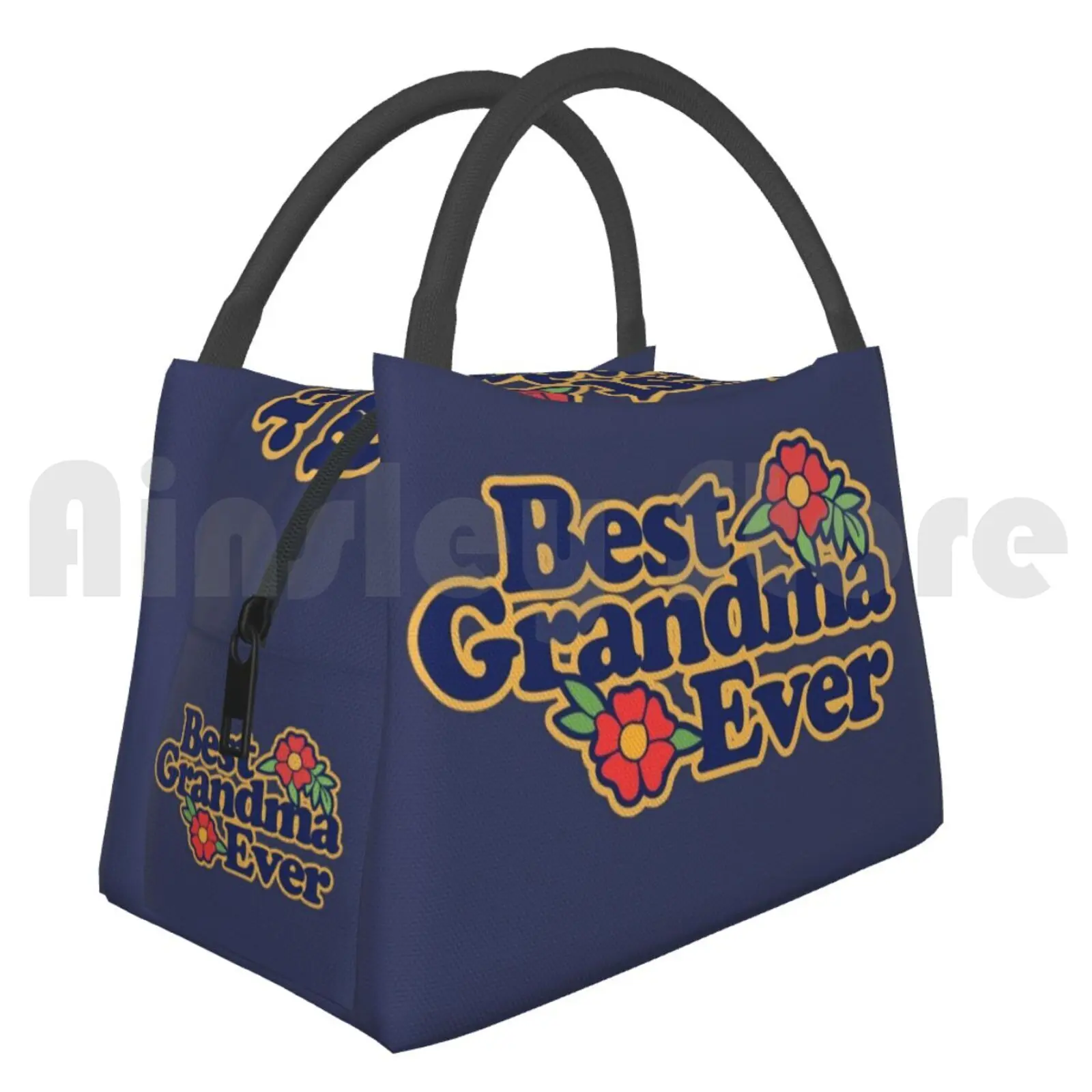 

Cooler Lunch Bag Picnic Bag Best Grandma Ever Best Grandma Ever Grandma Grandmas Retro Vintage Best Grandma