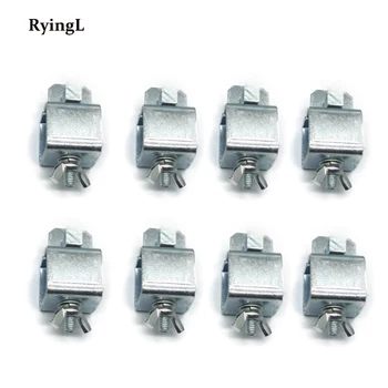 

8Pcs Silver Butt Welding Clamps Sheet Metal Locator Adjustable Positioner Clip Holder New Arrivals