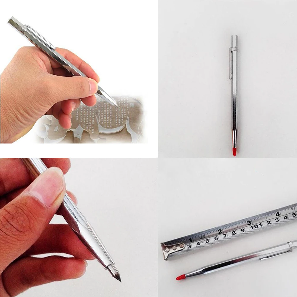 

Metal Tool Tungsten Carbide Tip Scriber Etching Pen Carve Jewelry Engraver