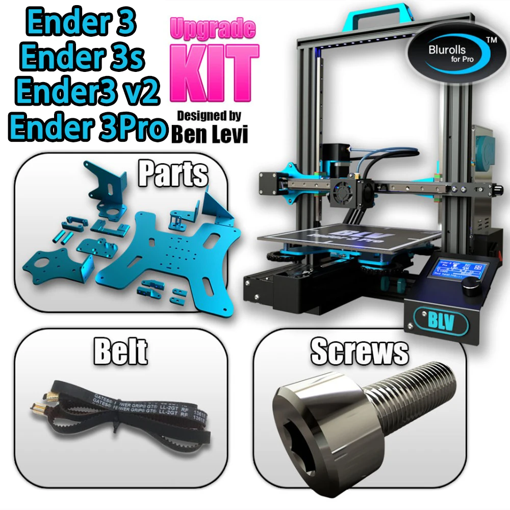 NEW BLV Ender 3s Pro Ender3 V2 3d printer upgrade kit, including X / Ybelts  screws and linear guides, 3d printer accessories|3D Printer Parts &  Accessories| - AliExpress