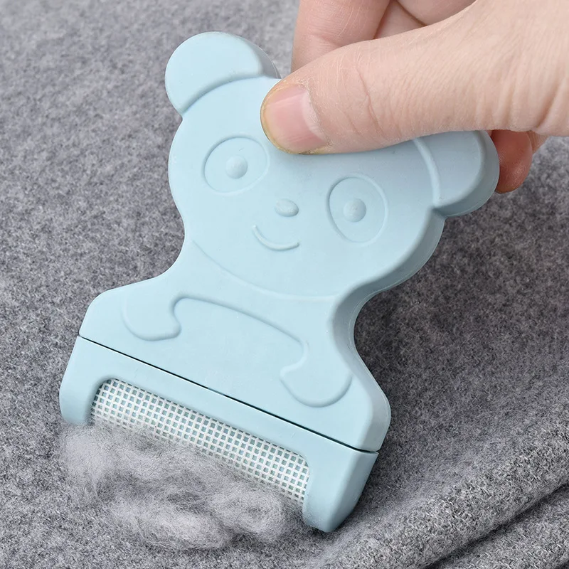 

New Cute Bear Lint Remover Hair Ball Trimmer Lint Roller Sticky Clothes Pet Hair Remover Sweater Fuzz Pellet Cleaner Brush Tools