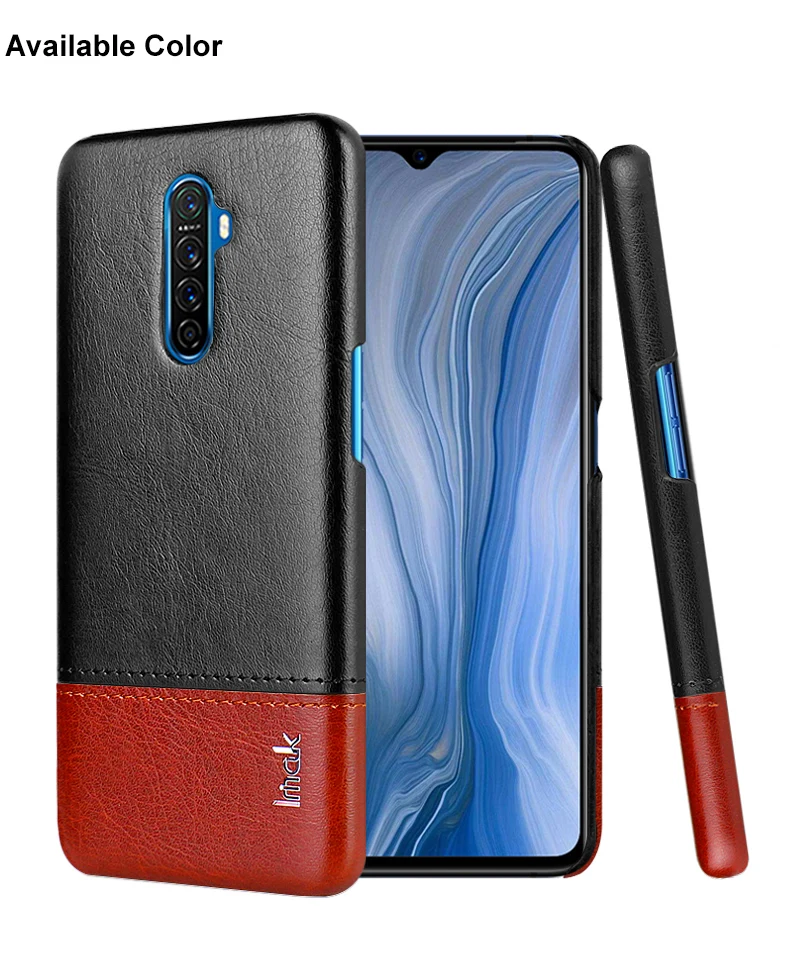 Для OPPO Realme X2 Pro Кожаный чехол Real Me X 2 Pro 2X Роскошный чехол-накладка IMAK лаконичный чехол для Funda Realme X2 Pro Чехол