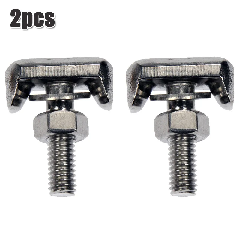

2pcs T-bolt M6x2mm Battery Cable Terminal Replace #19116852 #6X0915138 #64740