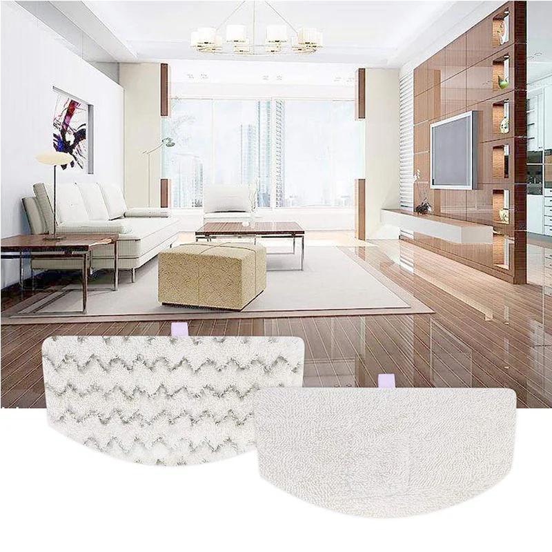 

6 Pcs/Lot,Parts Steam Mop Pad for Bissell Symphony 1252 1132 Series Hard Floor Vacuum Cleaning Cloth Cleaning Pads Replacements