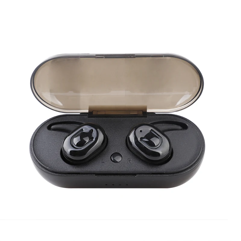 B2 TWS Wireless Bluetooth Headset Stereo Mini Sports Earphone LED Lighting Binaural Call Headphone For Samsung Xiaomi Huawei
