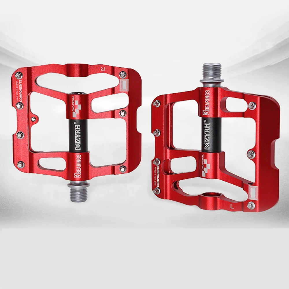 Mzyrh алюминиевый сплав Mtb велосипед Pedals3 герметичный Подшипник педали Mtb велосипед большой протектор педали для велосипеда запчасти