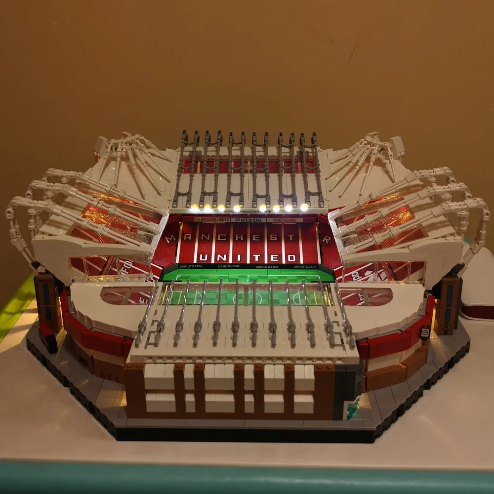 Led Light Kit Old Trafford Manchester Building Blocks For Light Up Your Blocks Toy Model Not Included Blocks Aliexpress