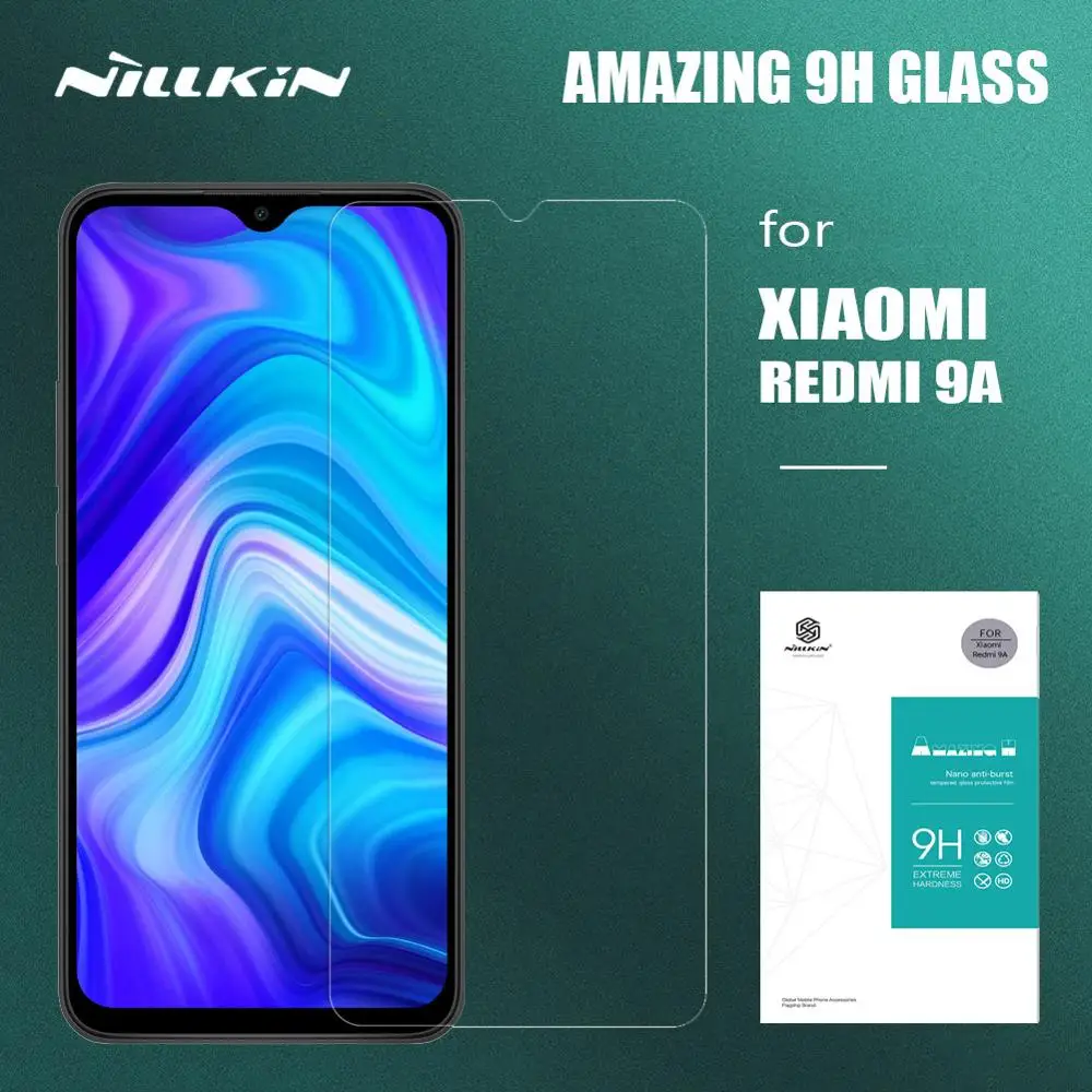 Nillkin для Xiaomi Redmi 9A Стекло 9H твердое 0 33 мм закаленное стекло Безопасность HD