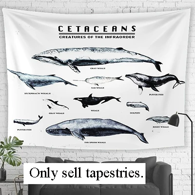 Tapestry 7 Психоделический лес, натуральный дизайн, гобелен, Настенный Ковер, креативный домашний декор, аксессуары, многофункциональные гобелены iCraft - Цвет: Tapestry 7