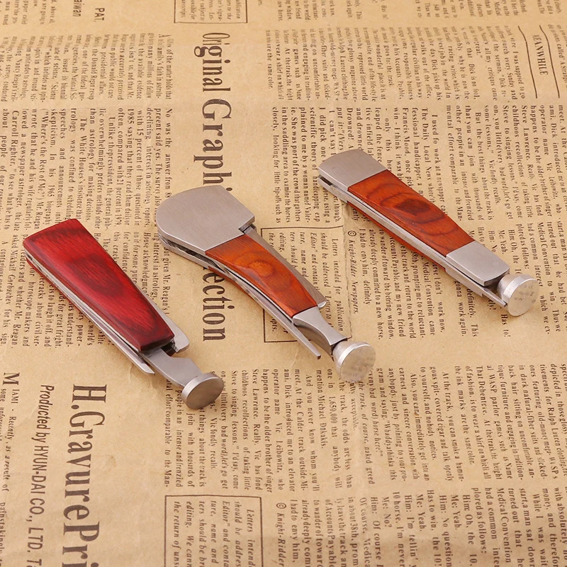 Tobacco Smoking 3in1 Red Wood Stainless Steel Pipe Cleaning Reamers Tamper Tool Tobacco Pipes Accessories Cleaner Cleaning Tool