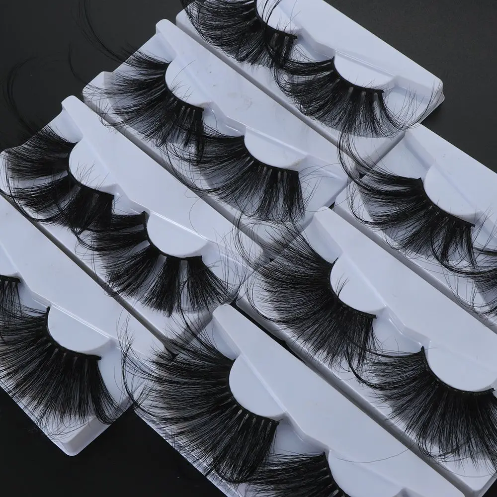 

1 Pair 70mm Handmade Fluffies Dramatic Super Long Lash Extension 70mm Lashes 100% 3D Mink Hair False Eyelashes