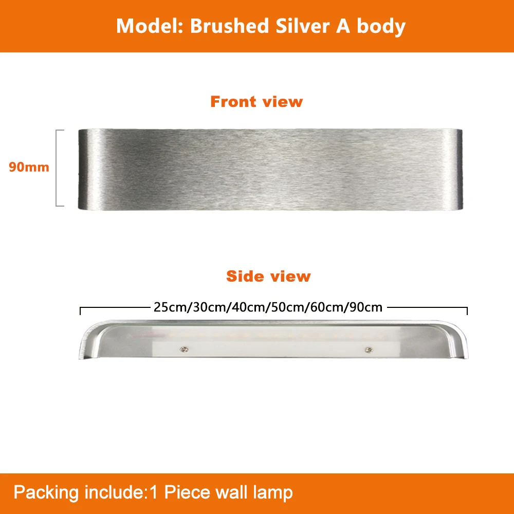  Modern Led Wall Light fixture staircase lighting sconce lamp bedside lamp wall lamp bathroom mirror - 32848247459