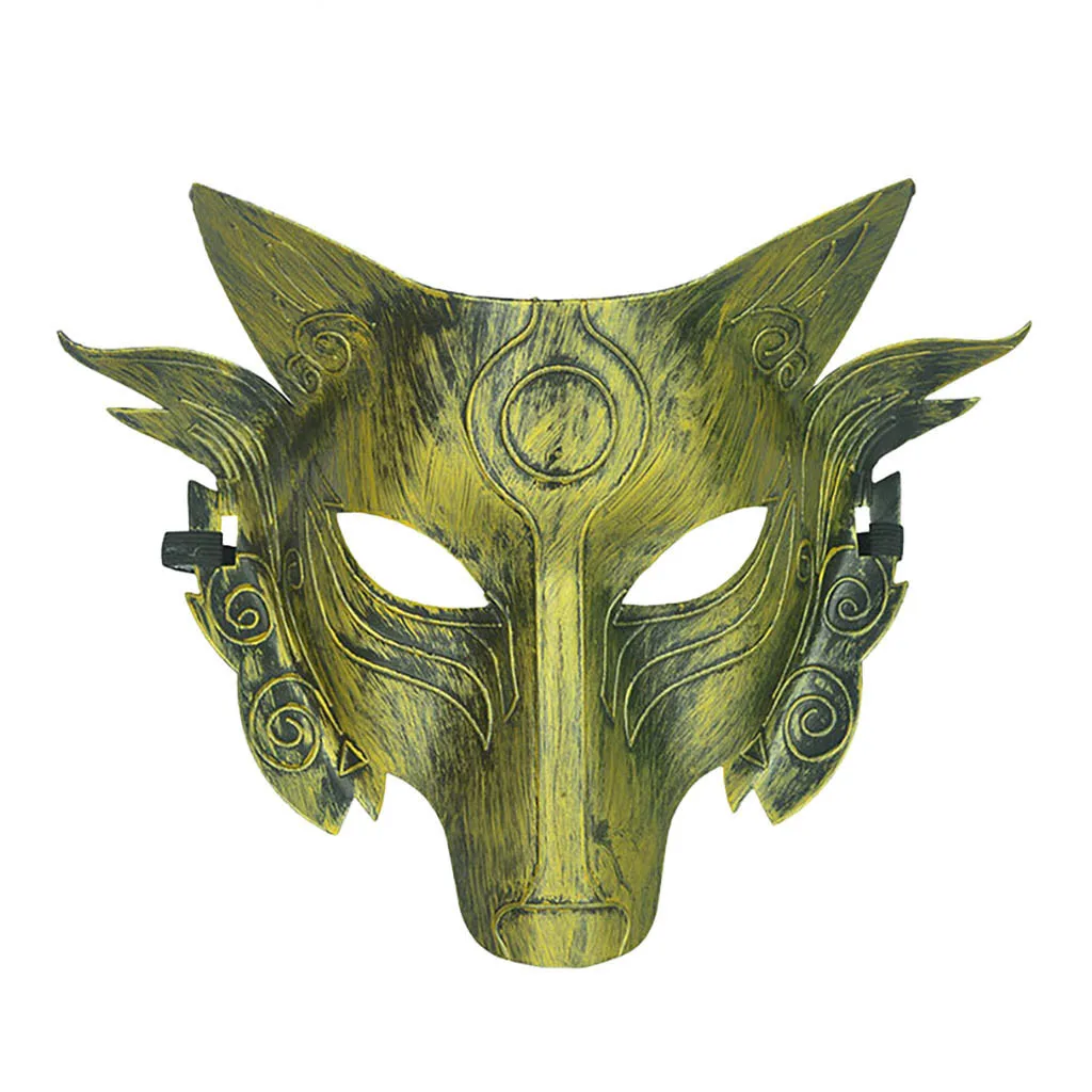 Карнавальный Костюм Волка, маска на все лицо для мужчин и женщин, Карнавальная игрушка, вечерние маскарадные маски для детей, маски для взрослых