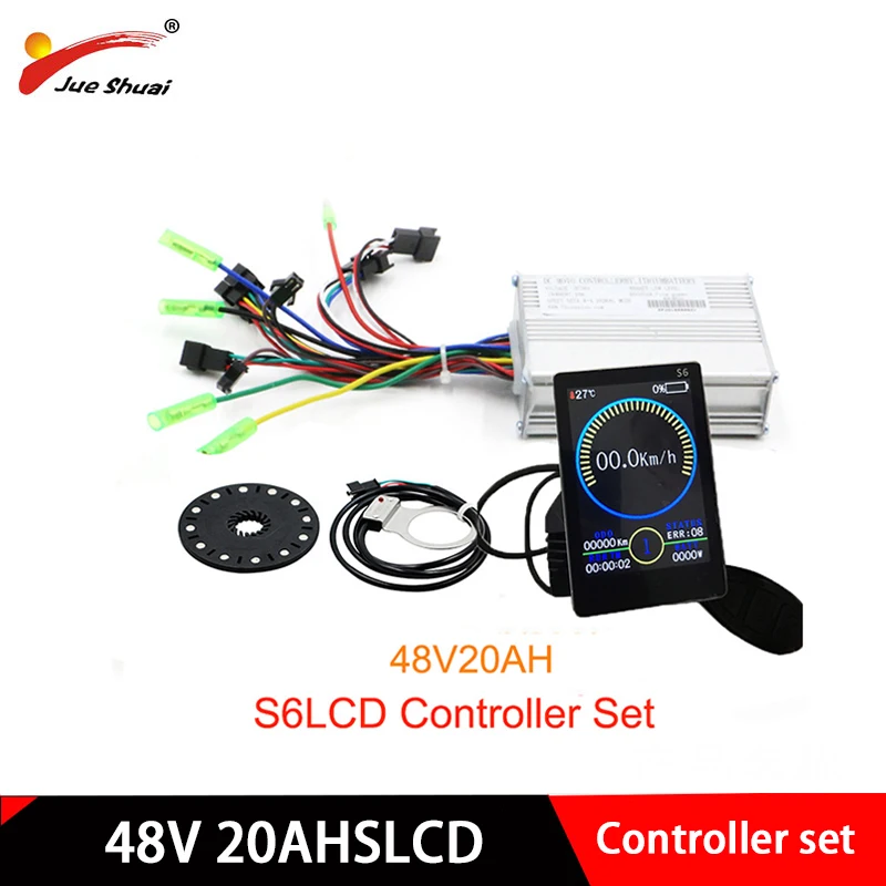 

LCD Display Controller Set With PAS Waterproof Good Heat Resistance Electric Bike Controller Kit Bicicleta Eletrica Parts Adult