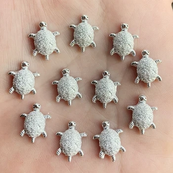 

90Pcs Kawaii Resin Turtle Miniatures Terrarium Figurines Gnome Decoration DIY Craft Handmade 12*15mm -Y931