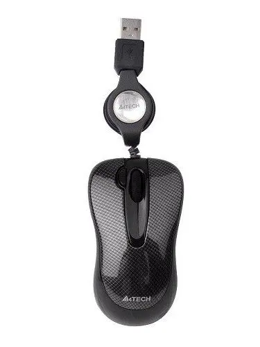 Мышь A4Tech N-60F-2 V-Track Padless Carbon | Компьютеры и офис