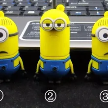 Милые Мультяшные диски-Миньоны, usb-флешки, флеш-накопители, USB флеш-накопители, 128 ГБ, 64 ГБ, 32 ГБ, 16 ГБ, 8 ГБ, флеш-накопители