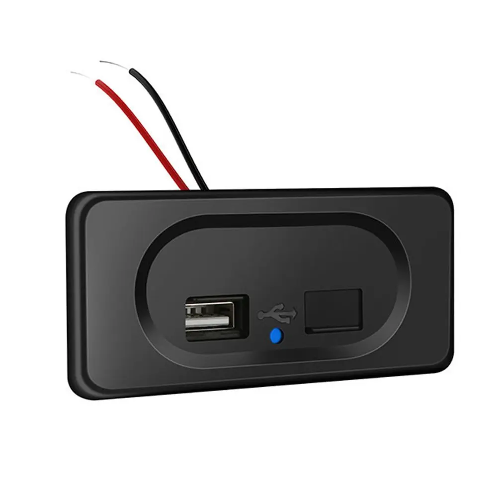 Dual Usb Charger Socket 4.8A 3.1A 12v For Motorcycle Auto Truck Atv Boat Car Rv Bus 2.1A 2.4A Power Adapter Outlet | Автомобили и