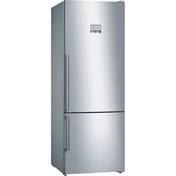 

Refrigerator Bosch kgn56hi20r, two-chamber, stainless steel