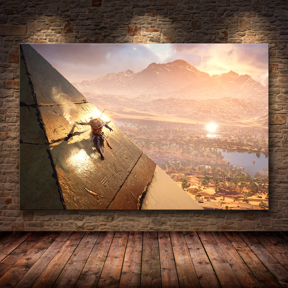 24 Unframed Плакат Украшение картина Assassin's Creed Odyssey Origins на HD холст картина искусство плакаты и принты - Цвет: 24