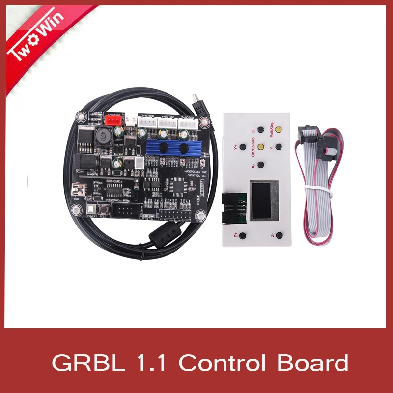 GRBL 1 USB порт ЧПУ гравировальный станок управления 3 оси лазерная гравировальная