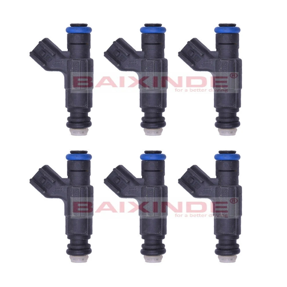 Baixinde 6x Fuel Injectors For Jaguar Stype Lincoln Ls 3.0 V6