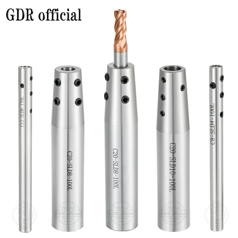 side fixed extension rod cutter bar extension rod C8 C10 C12 C16 C20 SLD SLD3 SLD4 SLD6 SLD8 SLD10 side fixed SLD small diameter cutter bar extension rod