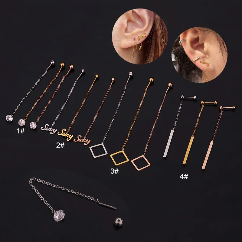 

Серьги-гвоздики для ушей геометрической формы, 20 г, из нержавеющей стали