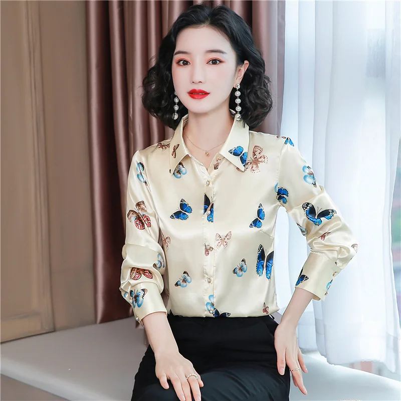 korean floral blouse