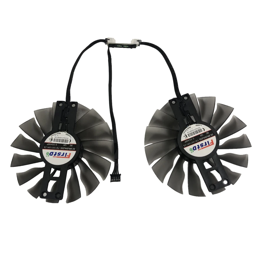 FD10015H12S 95 мм GTX 1070 Ti охладитель GPU Графический вентилятор для GeForce Palit GTX1070 GTX1070 Ti JetStream охлаждения карт