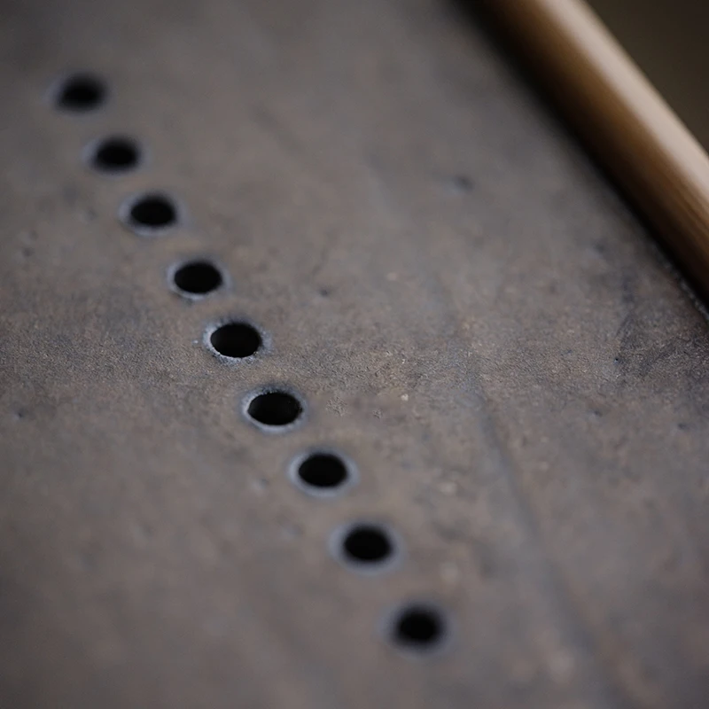 Tea Tray Ceramic And Bamboo For Kung Fu Serving
