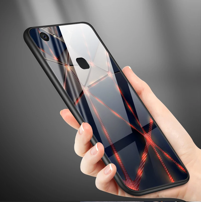 Чехол из закаленного стекла для Vivo V5S V7 Plus V9 V11i X21i UD X23 X27 Pro Y3 Y5S Y71 Y75 Y79 Y83 Y93 Y85