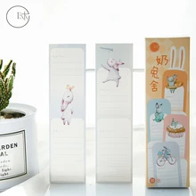 Бумажная карточка-закладка муранского молочного дом кролика 1 лот = 1 упаковка = 30 шт