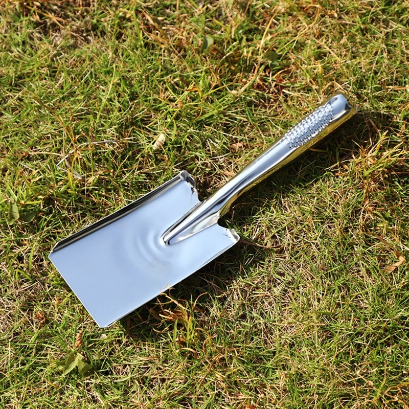 

Портативный садовый ручной мастерок, садовая лопата из нержавеющей стали для смешивания почвы, компостного удобрения, устойчивая к коррозии